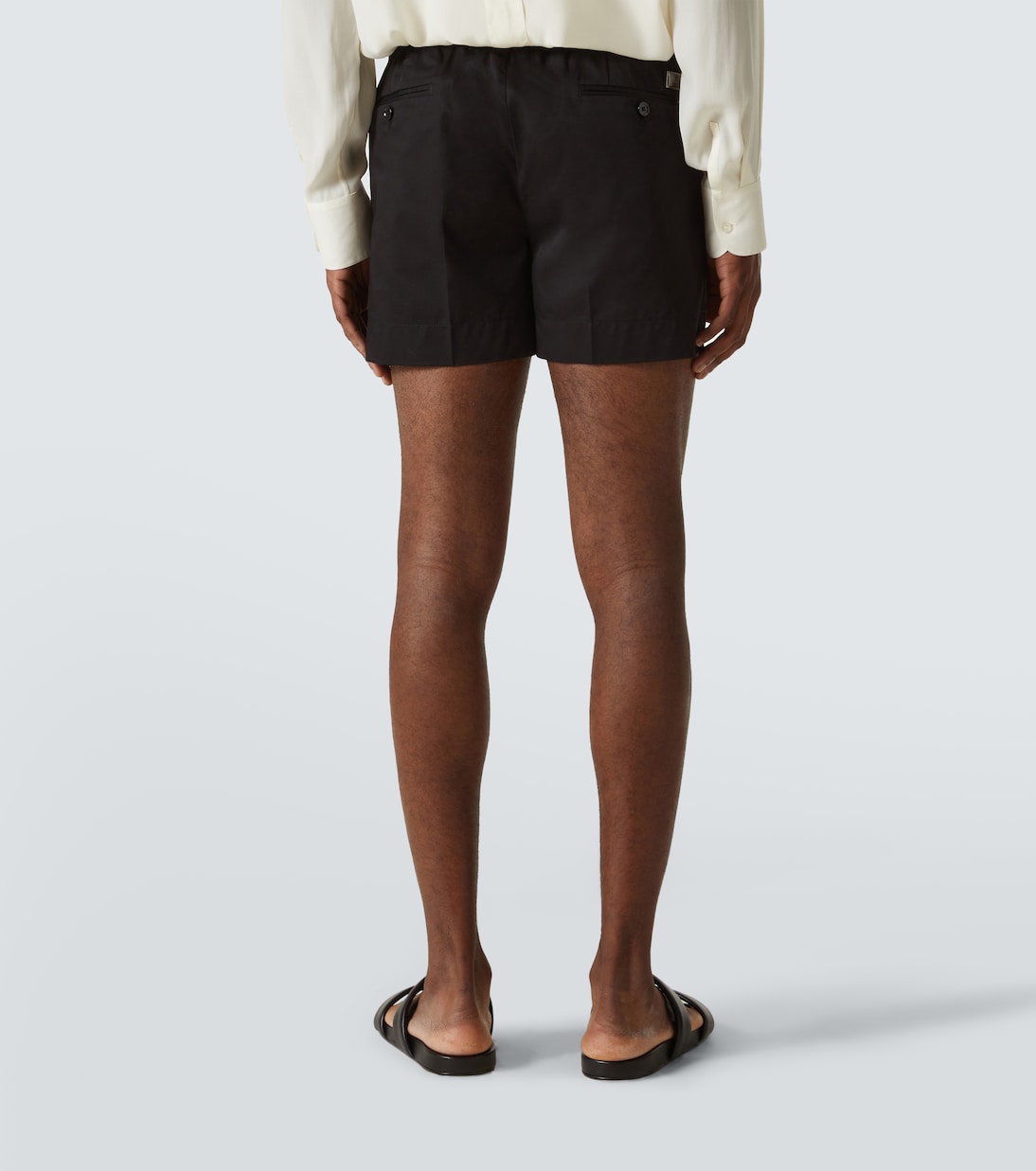 Shorts in gabardine di misto cotone | Dolce&Gabbana