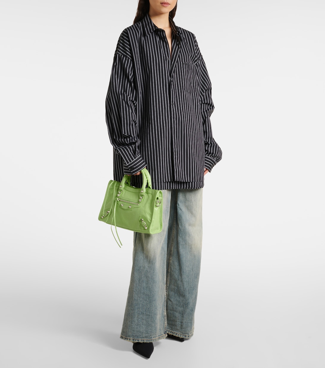 Cabas Le City Small en cuir | Balenciaga