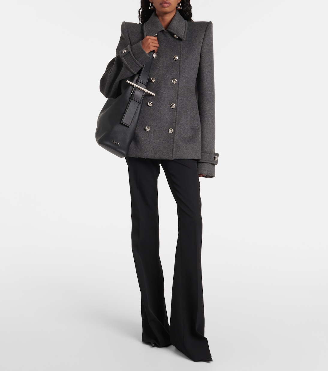 Sac T-Bar Sling en cuir | McQueen
