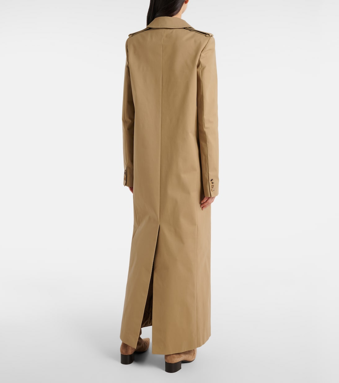 Mallory double-breasted trench coat | Khaite