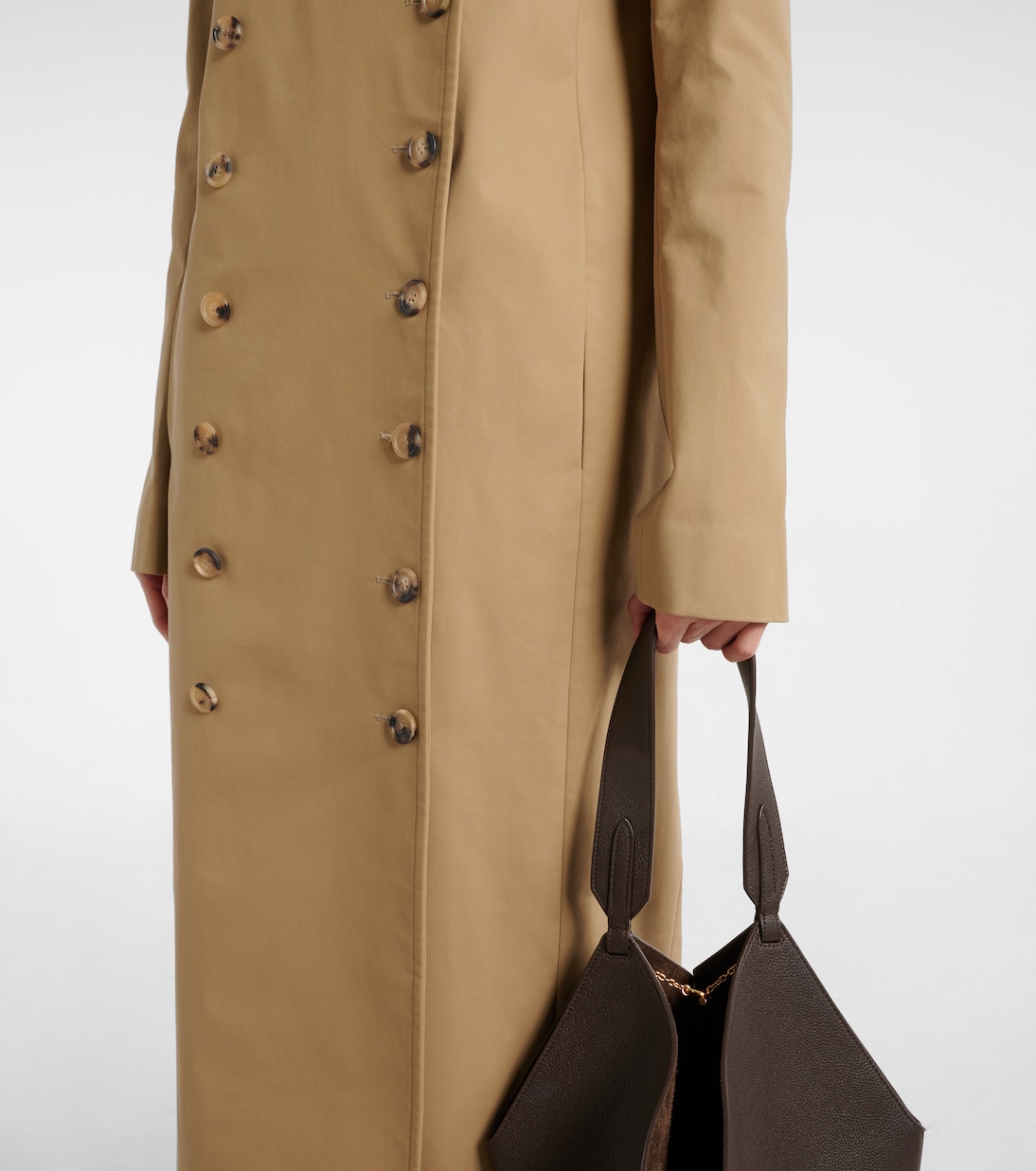 Mallory double-breasted trench coat | Khaite