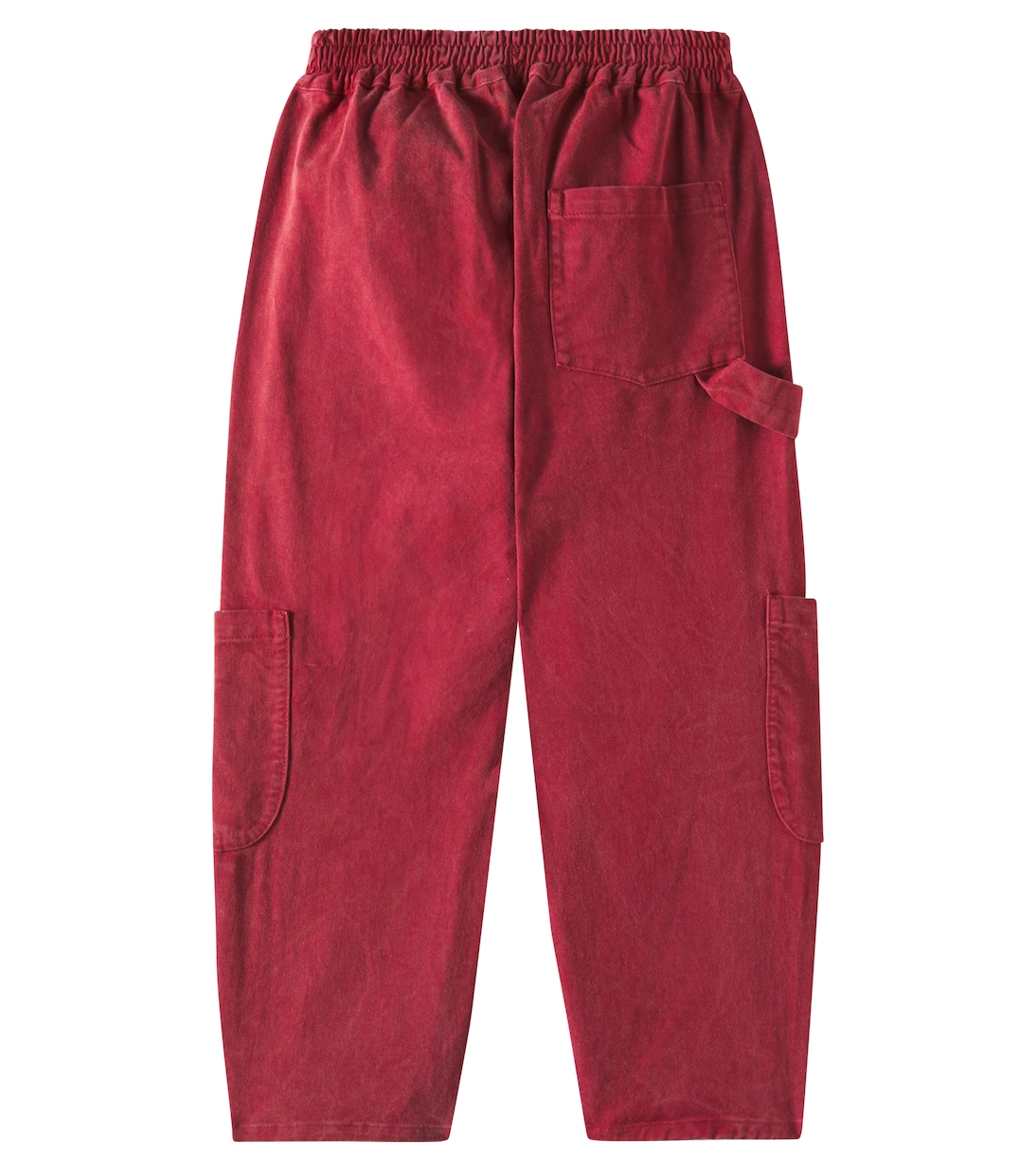 Pantalones cargo en mezcla de algodón con logo | Bobo Choses