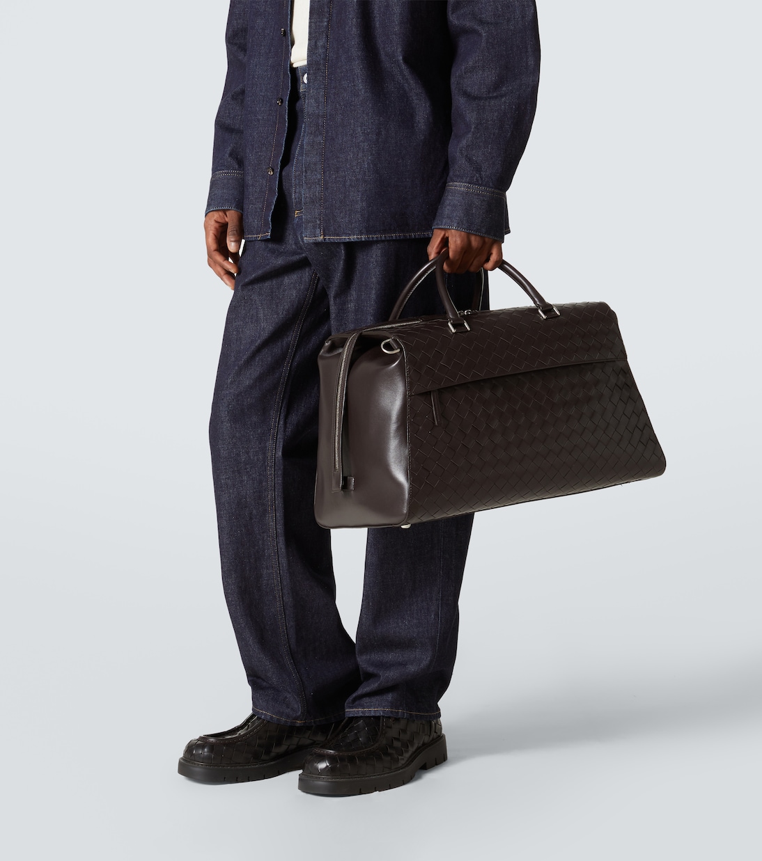 Borsa da viaggio in pelle  | Bottega Veneta
