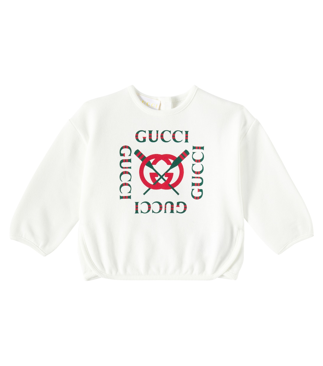 Bebé - sudadera de algodón con logo | Gucci Kids