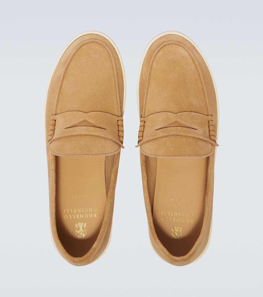 Suede loafers | Brunello Cucinelli