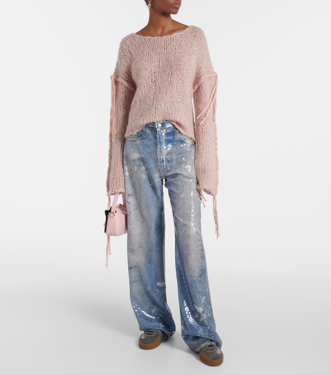 Gerade Hose mit Pailletten | Acne Studios