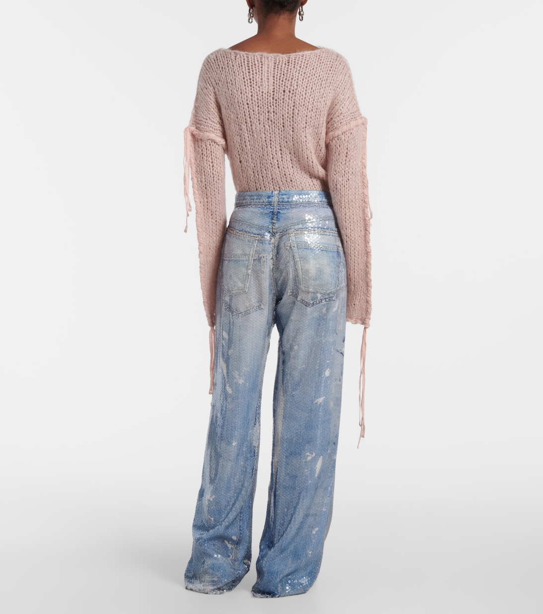 Gerade Hose mit Pailletten | Acne Studios