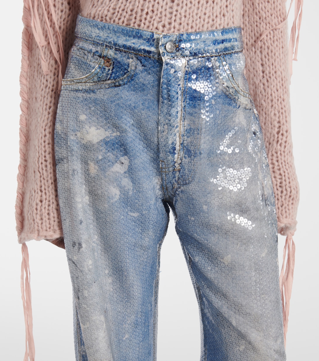 Gerade Hose mit Pailletten | Acne Studios