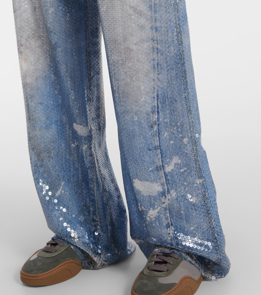 Gerade Hose mit Pailletten | Acne Studios