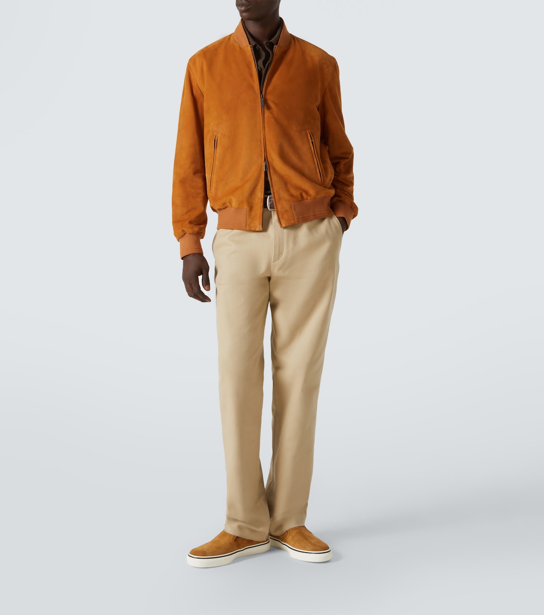 Bomber Pashmy in suede | Tod's