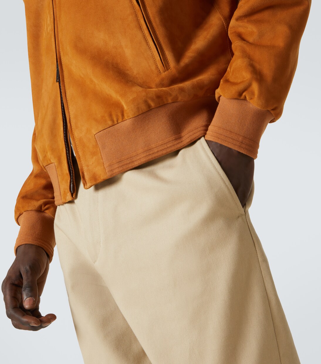 Bomber Pashmy in suede | Tod's