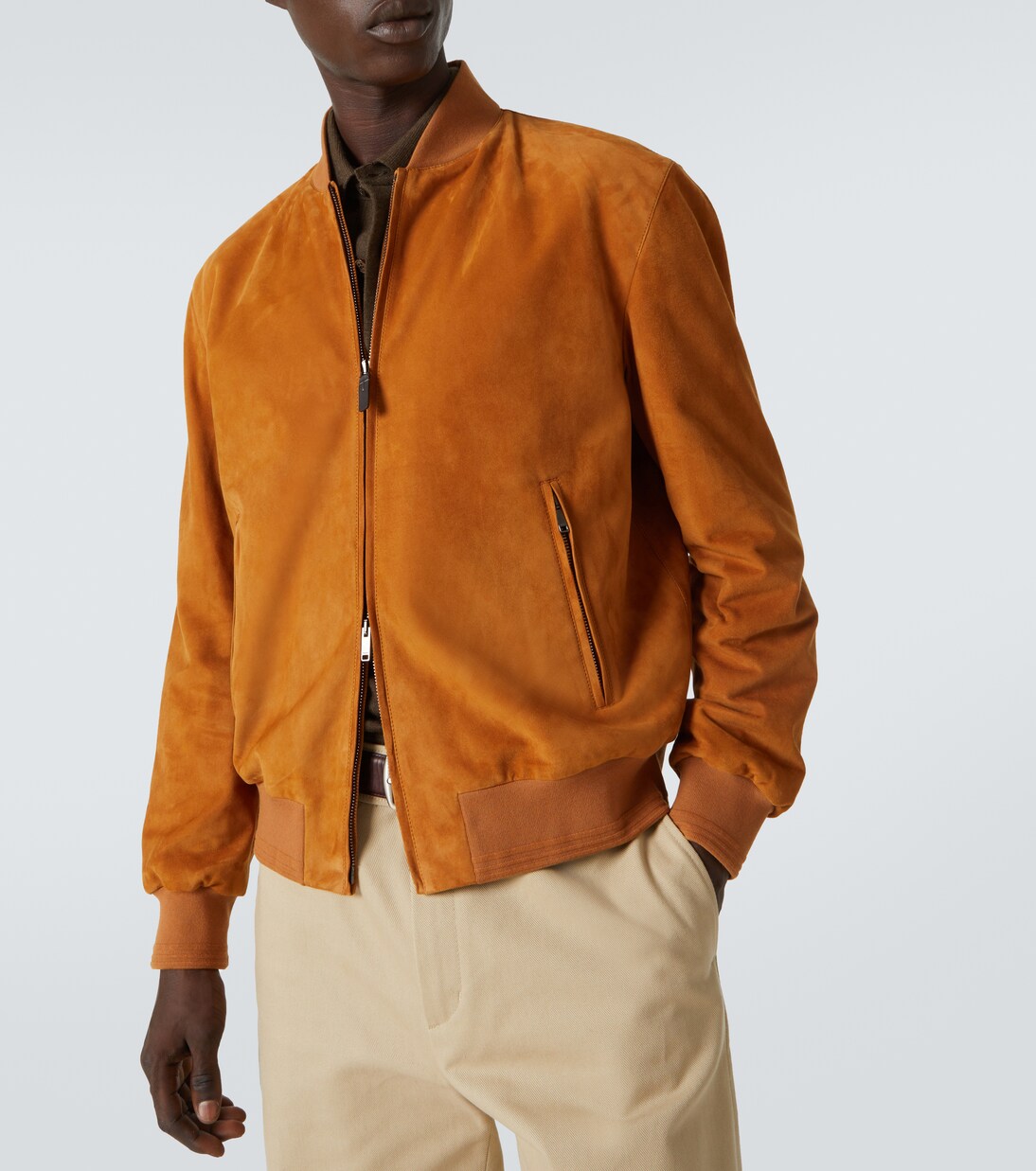 Bomber Pashmy in suede | Tod's