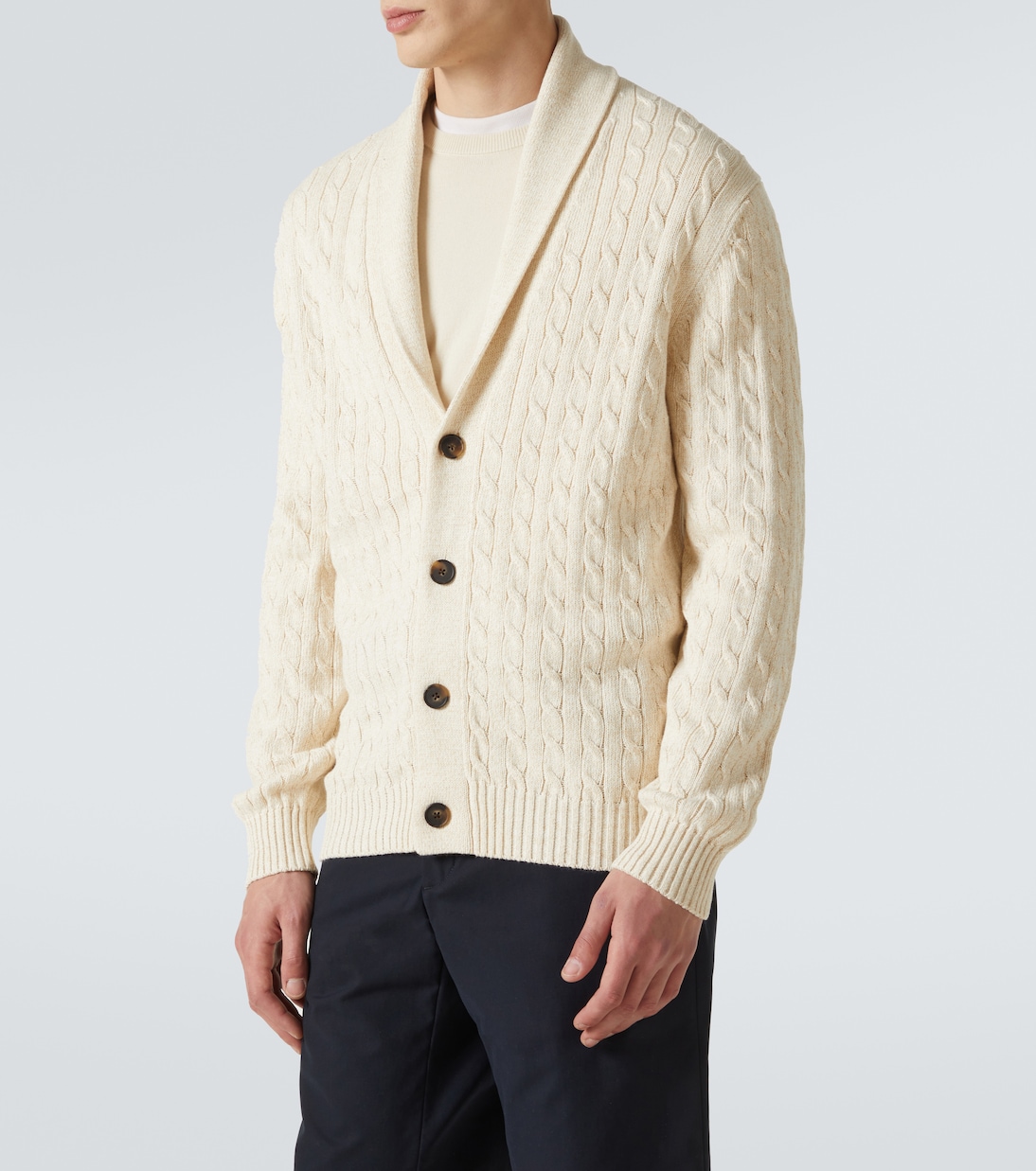 Cardigan en coton | Kiton