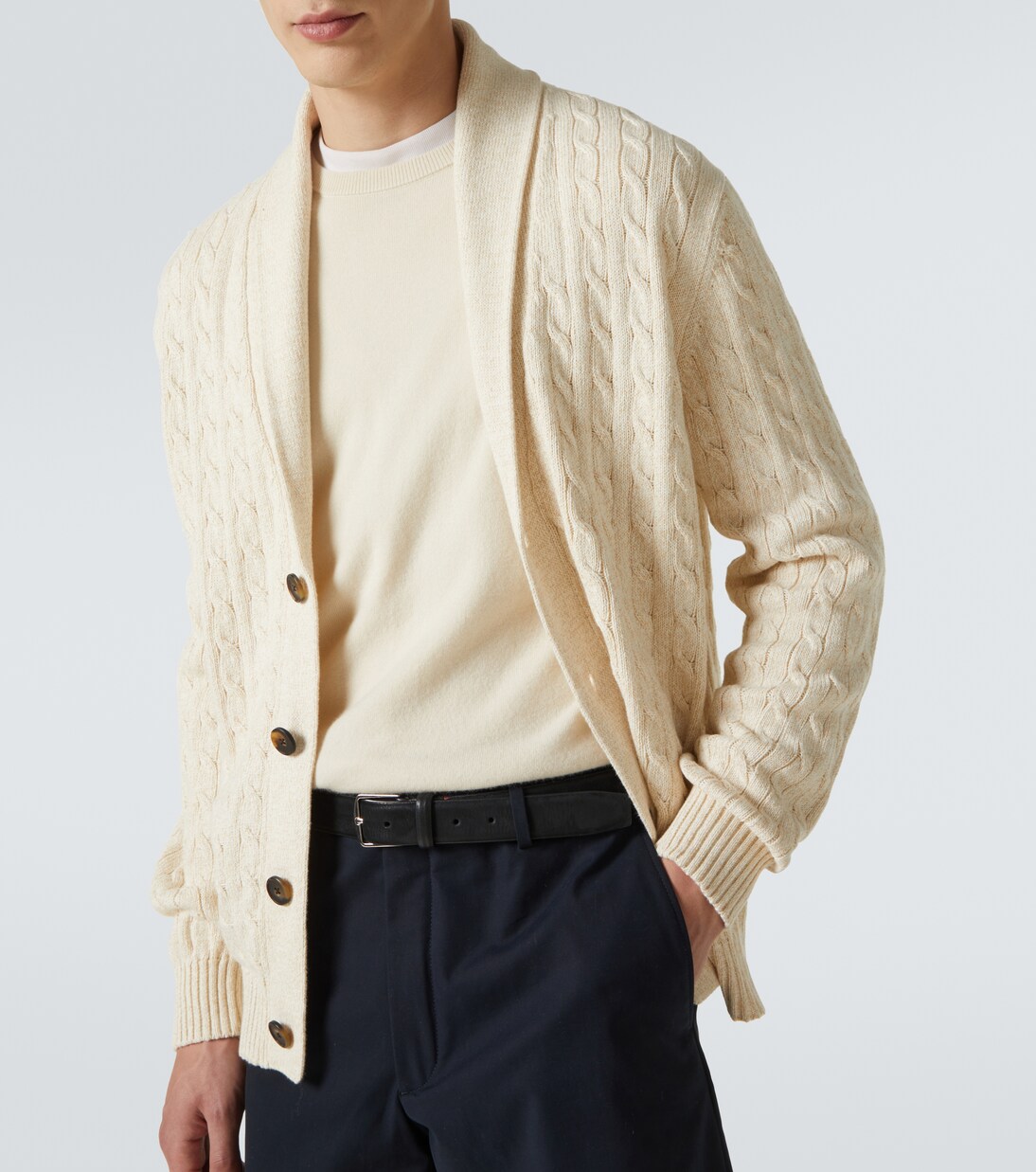 Cardigan en coton | Kiton