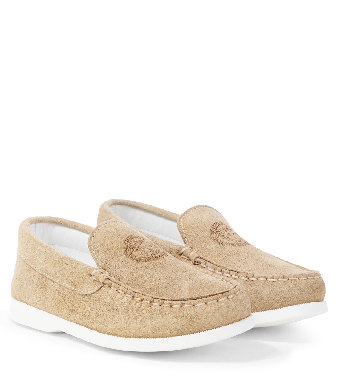 Mocassins Medusa en daim | Versace Kids