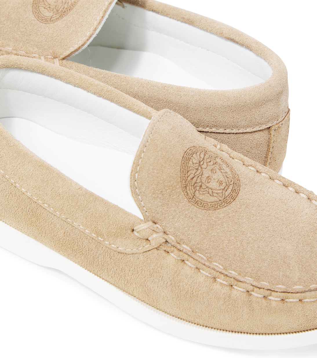 Mocassins Medusa en daim | Versace Kids
