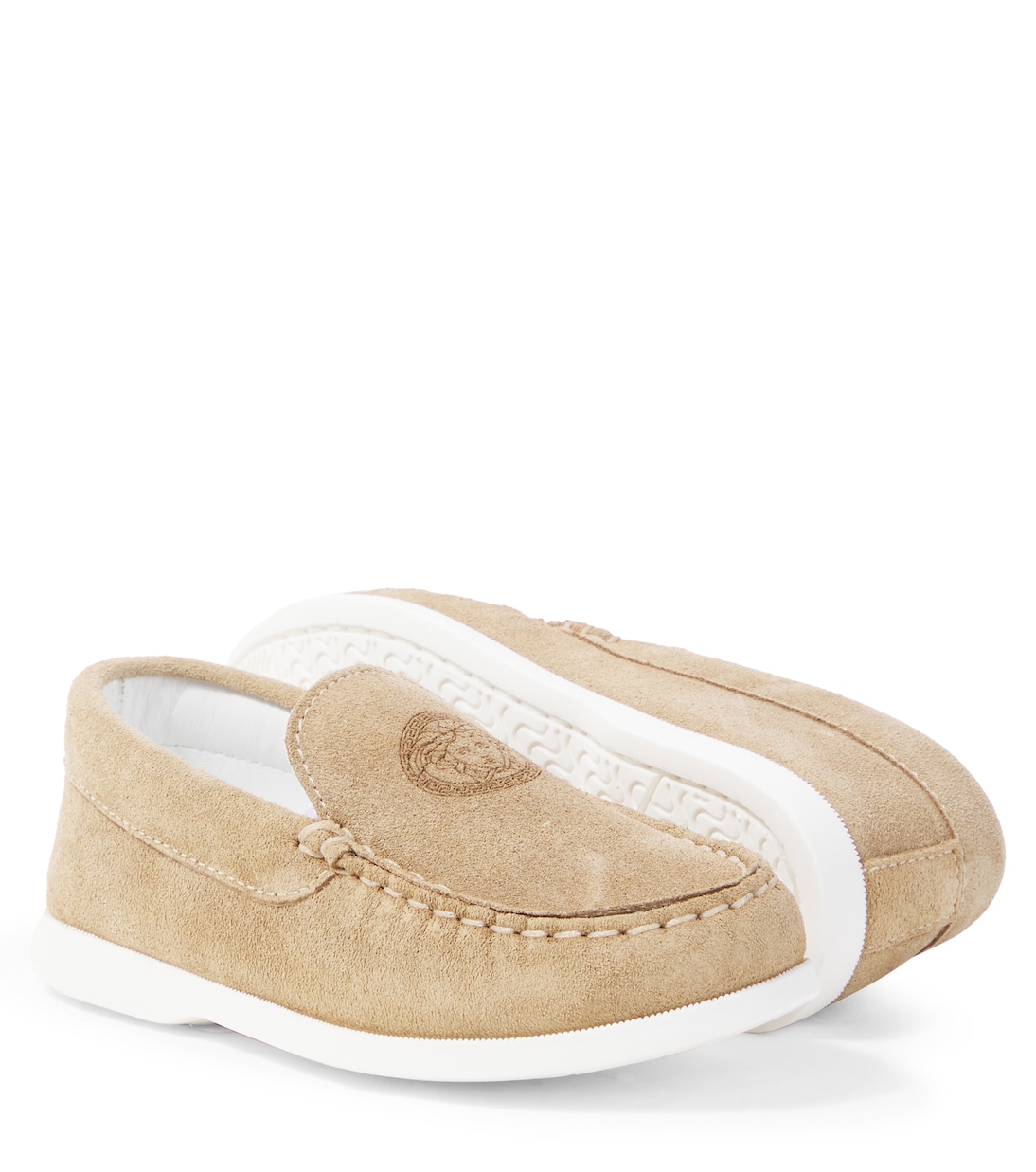 Mocassins Medusa en daim | Versace Kids