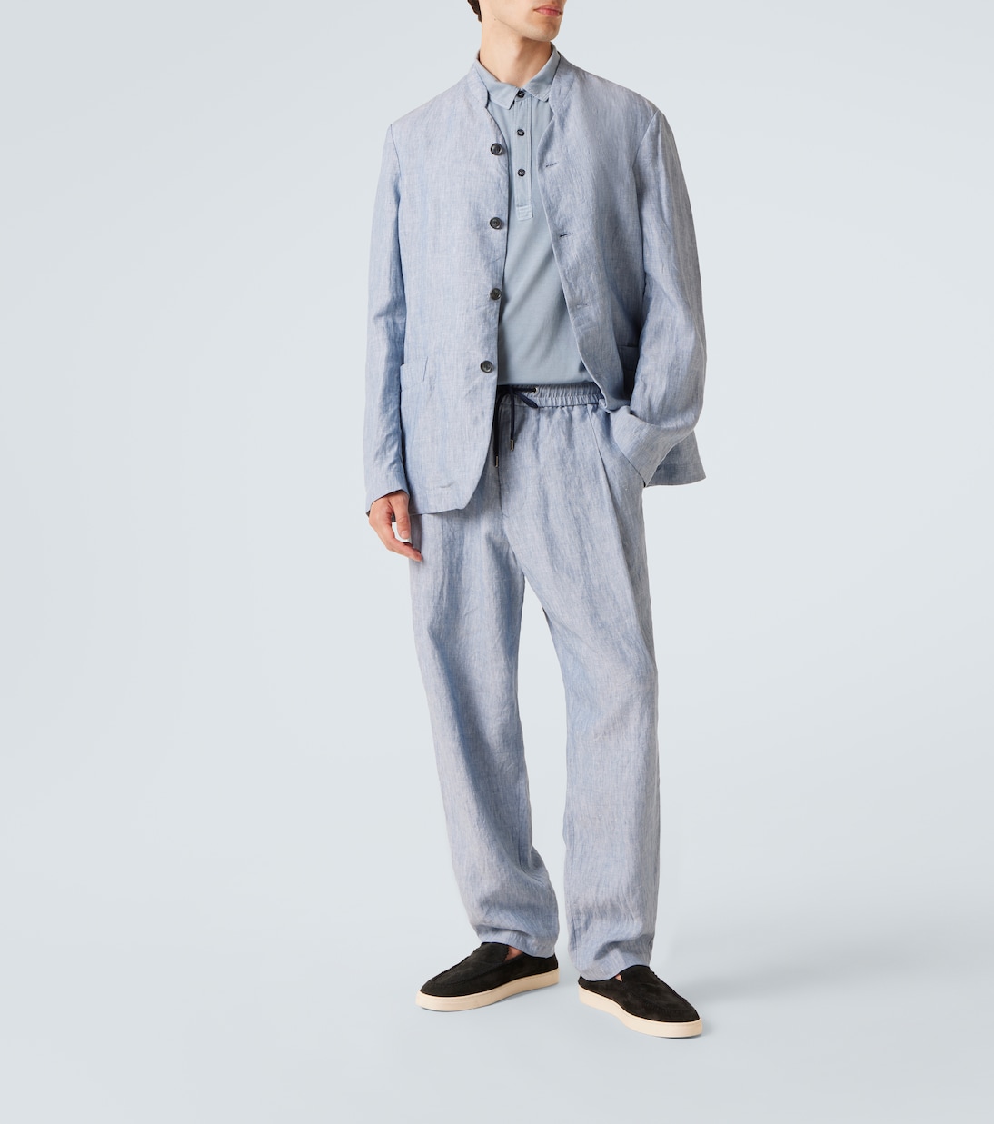 Polo en soie et coton | Giorgio Armani