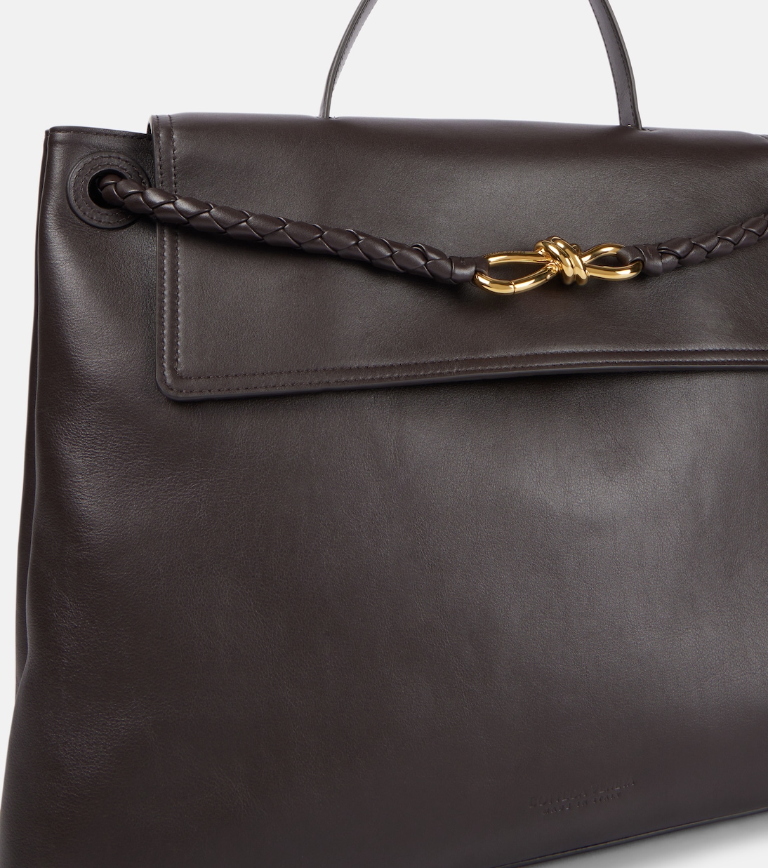 Sac Ciao Ciao Knot Large en cuir | Bottega Veneta