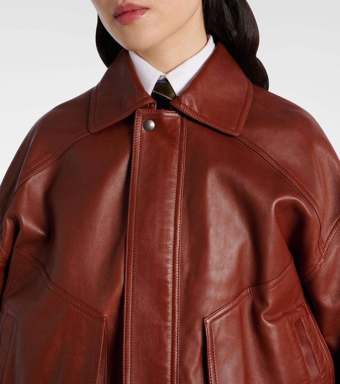 Bomber in pelle | Saint Laurent