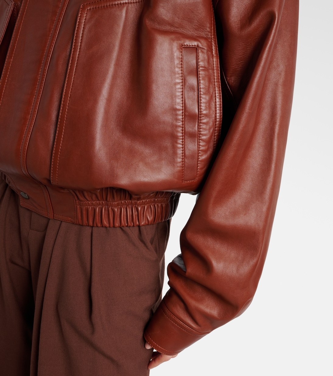 Bomber in pelle | Saint Laurent