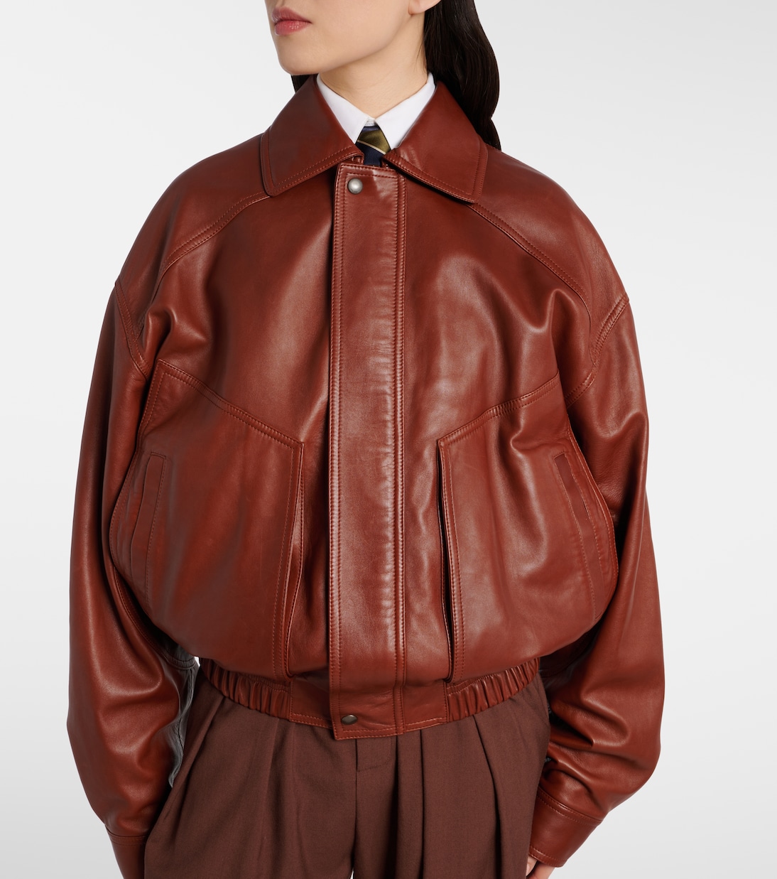 Bomber in pelle | Saint Laurent