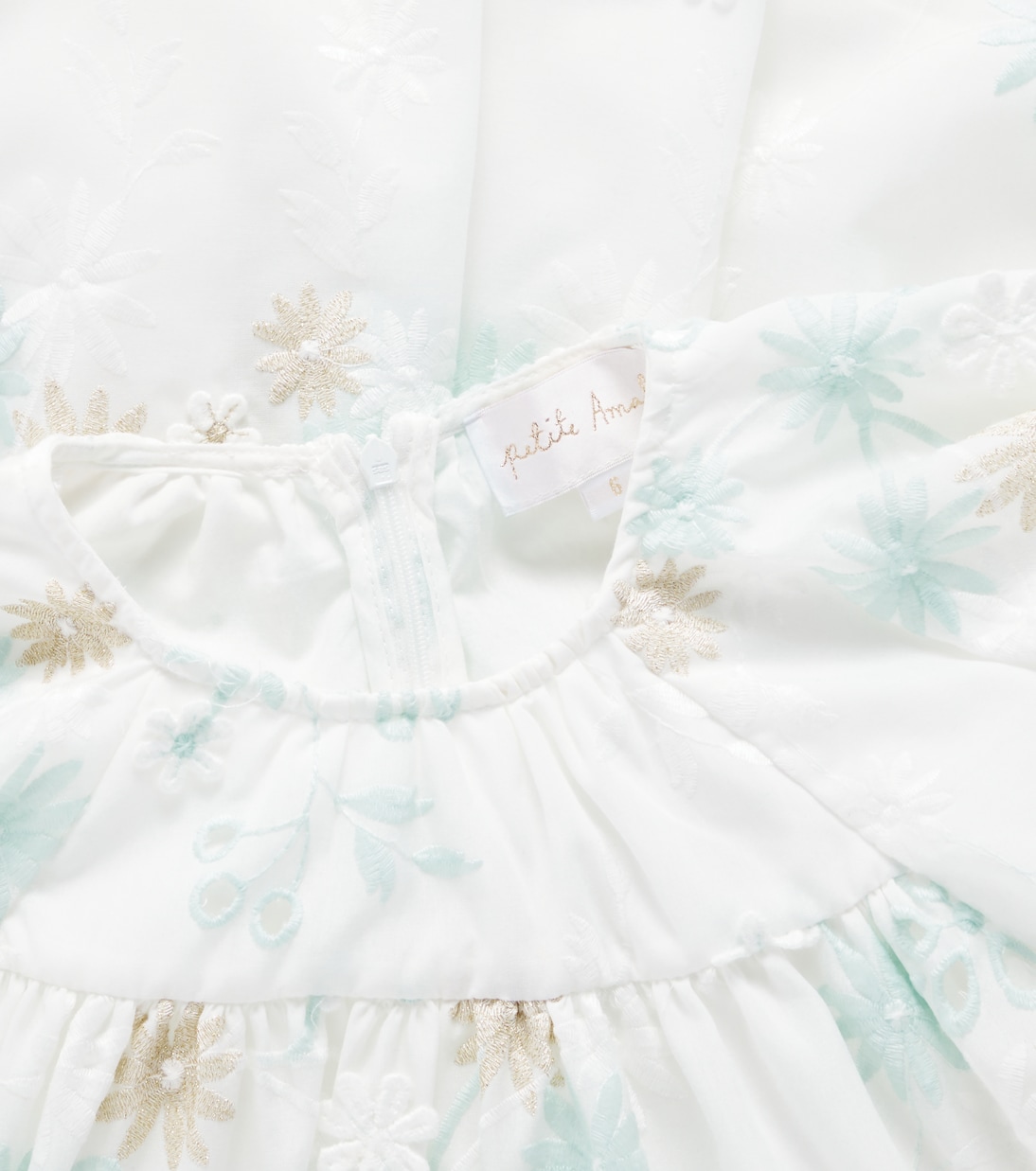 Besticktes Kleid aus Baumwolle | Petite Amalie  