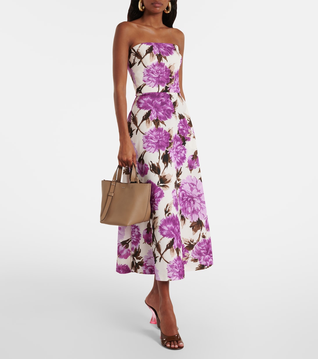 Archetipo Medium leather shoulder bag  | Max Mara