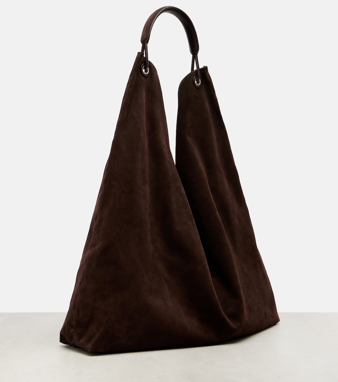 Tote Bindle Large aus Veloursleder | The Row