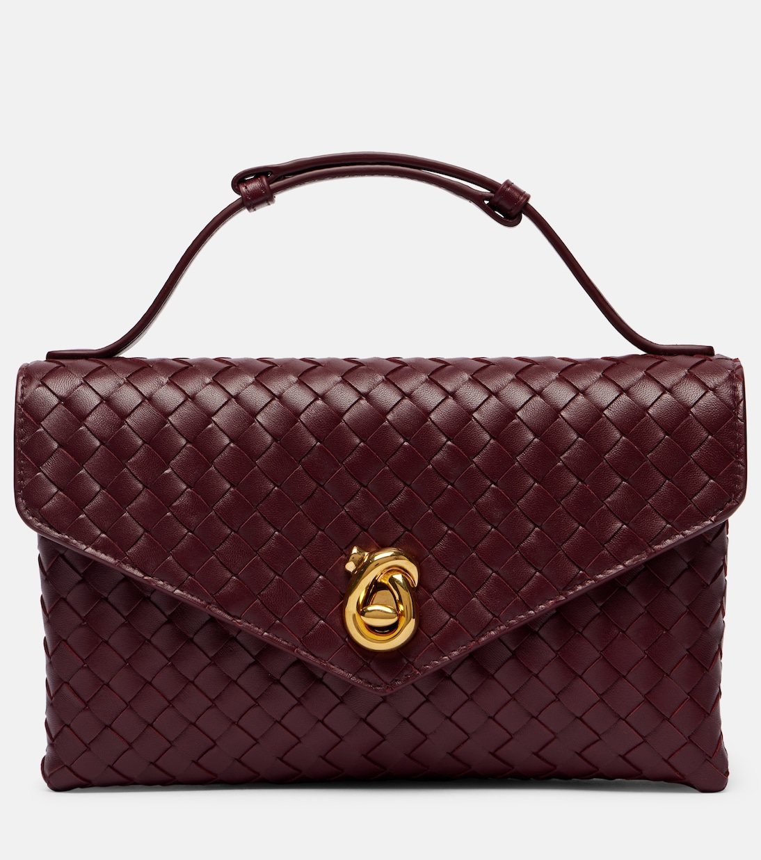 Borsa a tracolla Knot Lock in pelle | Bottega Veneta