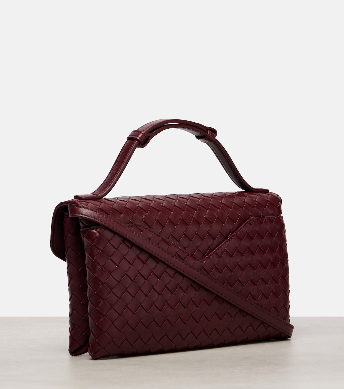 Borsa a tracolla Knot Lock in pelle | Bottega Veneta