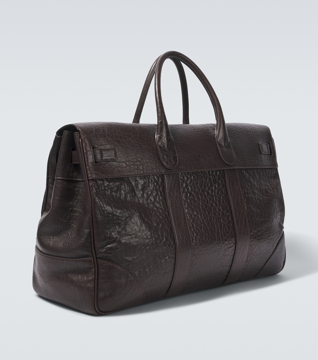 Weekender aus Leder | Brunello Cucinelli