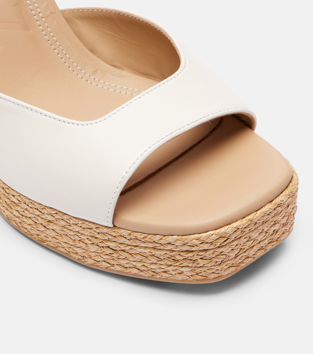 Espadrillas Summer in pelle con zeppa | Souliers Martinez
