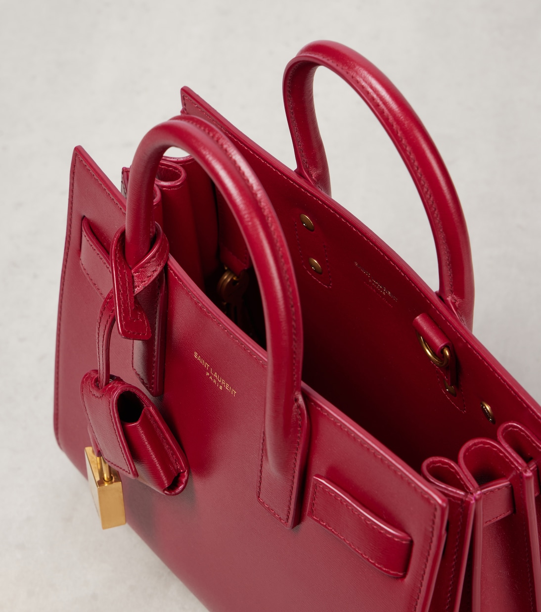 Tote Sac De Jour Nano aus Leder | Saint Laurent