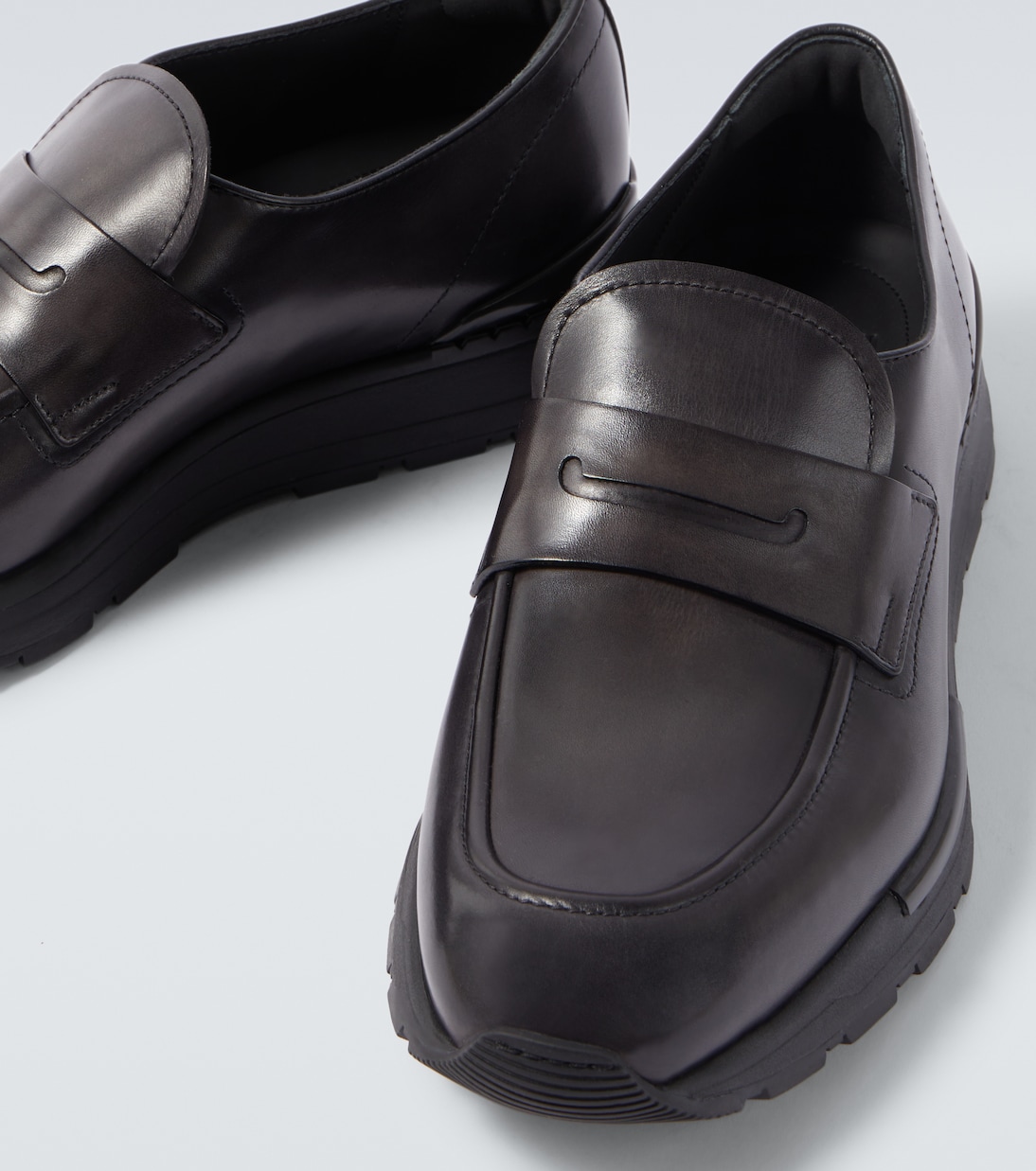 Sneakers Venezia aus Leder | Berluti