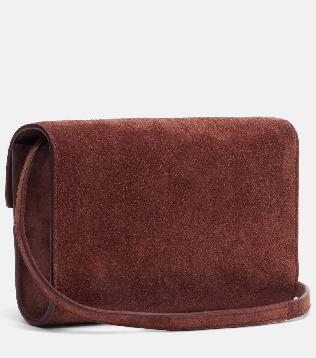 Symmetry Mini suede shoulder bag  | Savette
