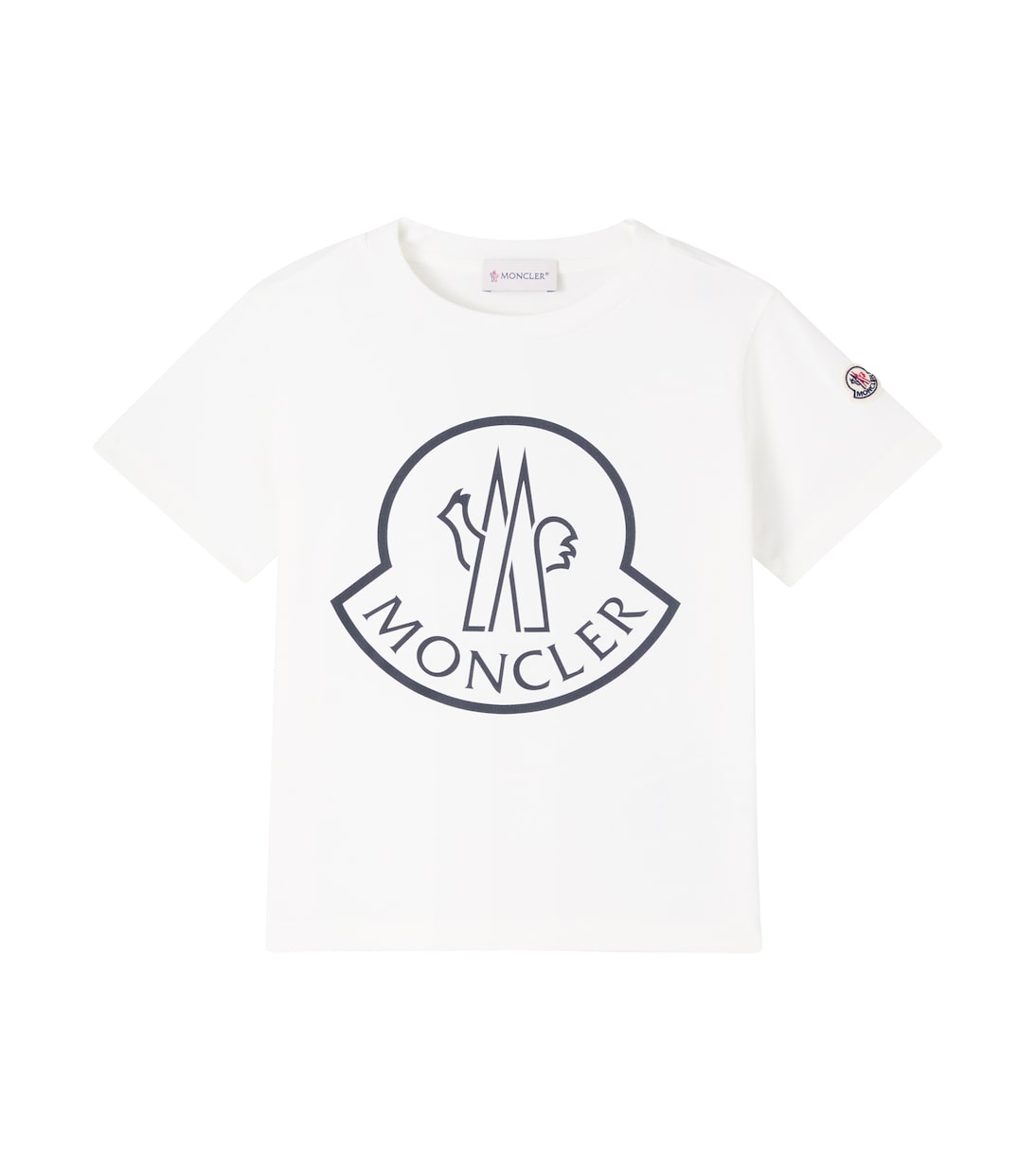 Logo棉质针织T恤 | Moncler Enfant