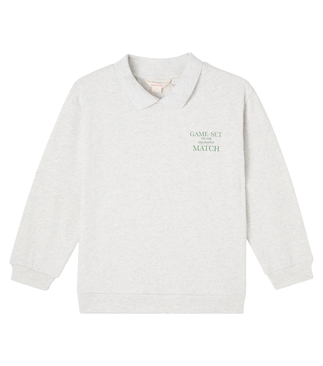 Spotty cotton polo shirt | Konges Sløjd