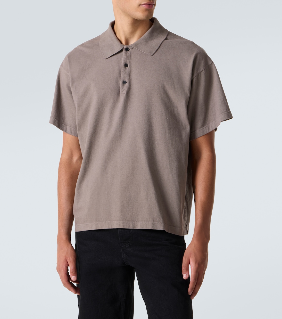 Bry cotton polo shirt | The Row