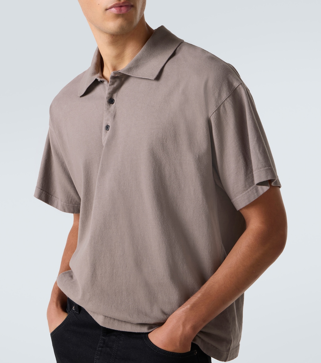 Bry cotton polo shirt | The Row