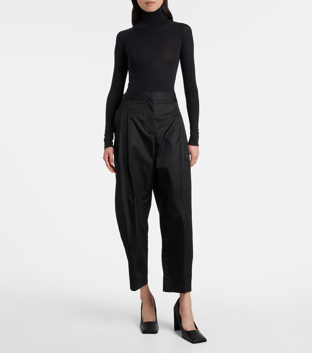 Square 90 leather pumps | Alaïa