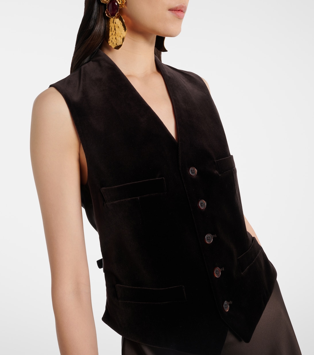 Weste aus einem Baumwollgemisch | Ralph Lauren Collection