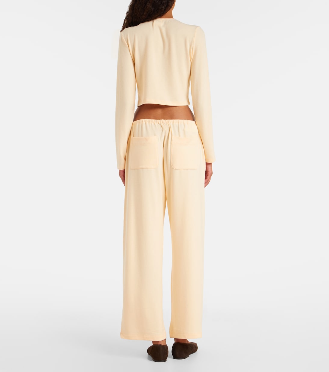Cropped-Cardigan Lauren aus Jersey | Leset