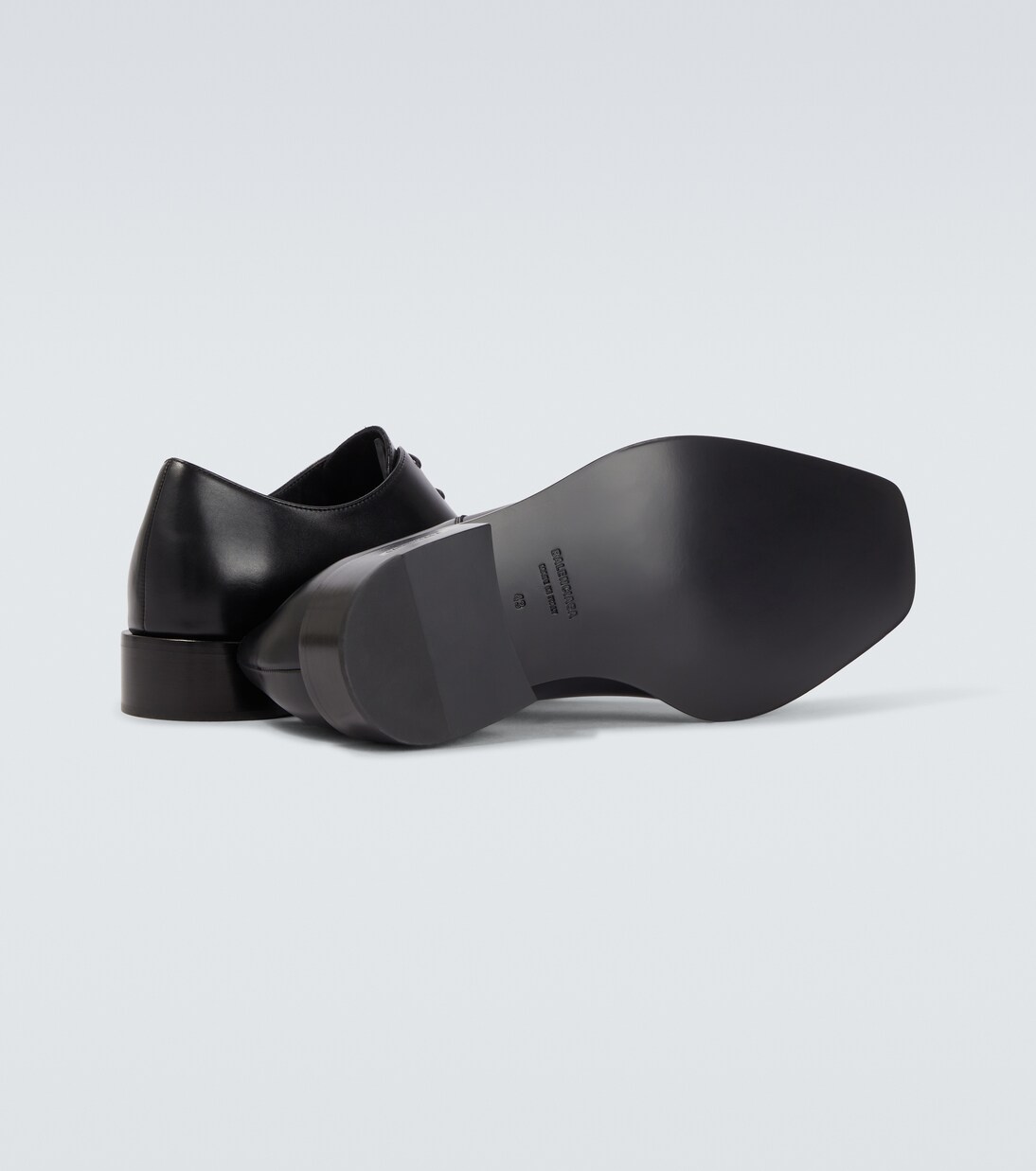 Zapatos derby Concorde de piel | Balenciaga