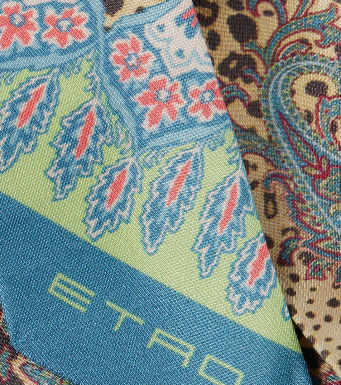 涡纹真丝围巾 | Etro