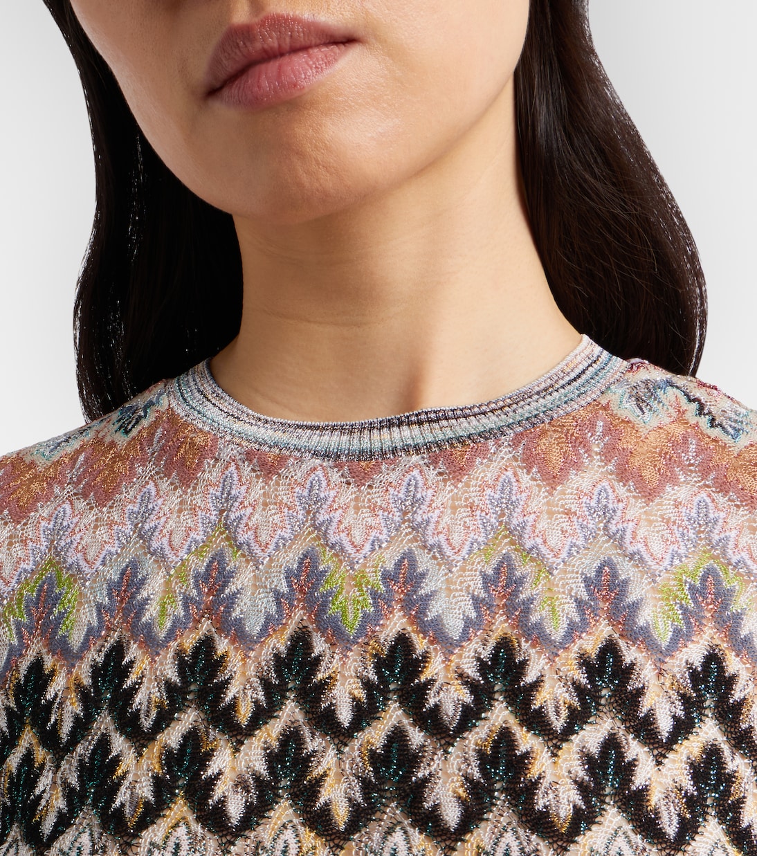 Top aus Häkelstrick | Missoni