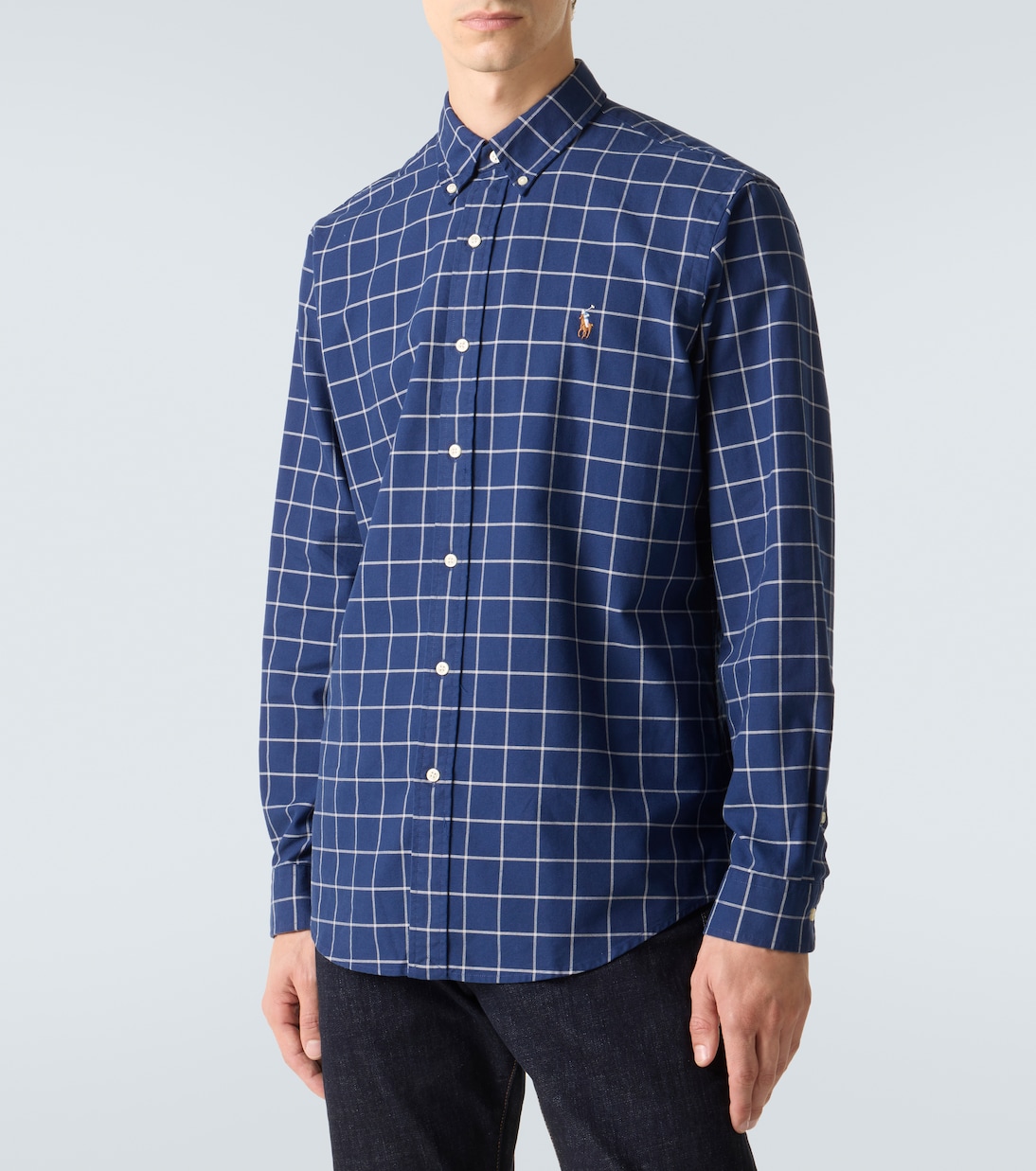 체크 코튼 포플린 셔츠 | Polo Ralph Lauren