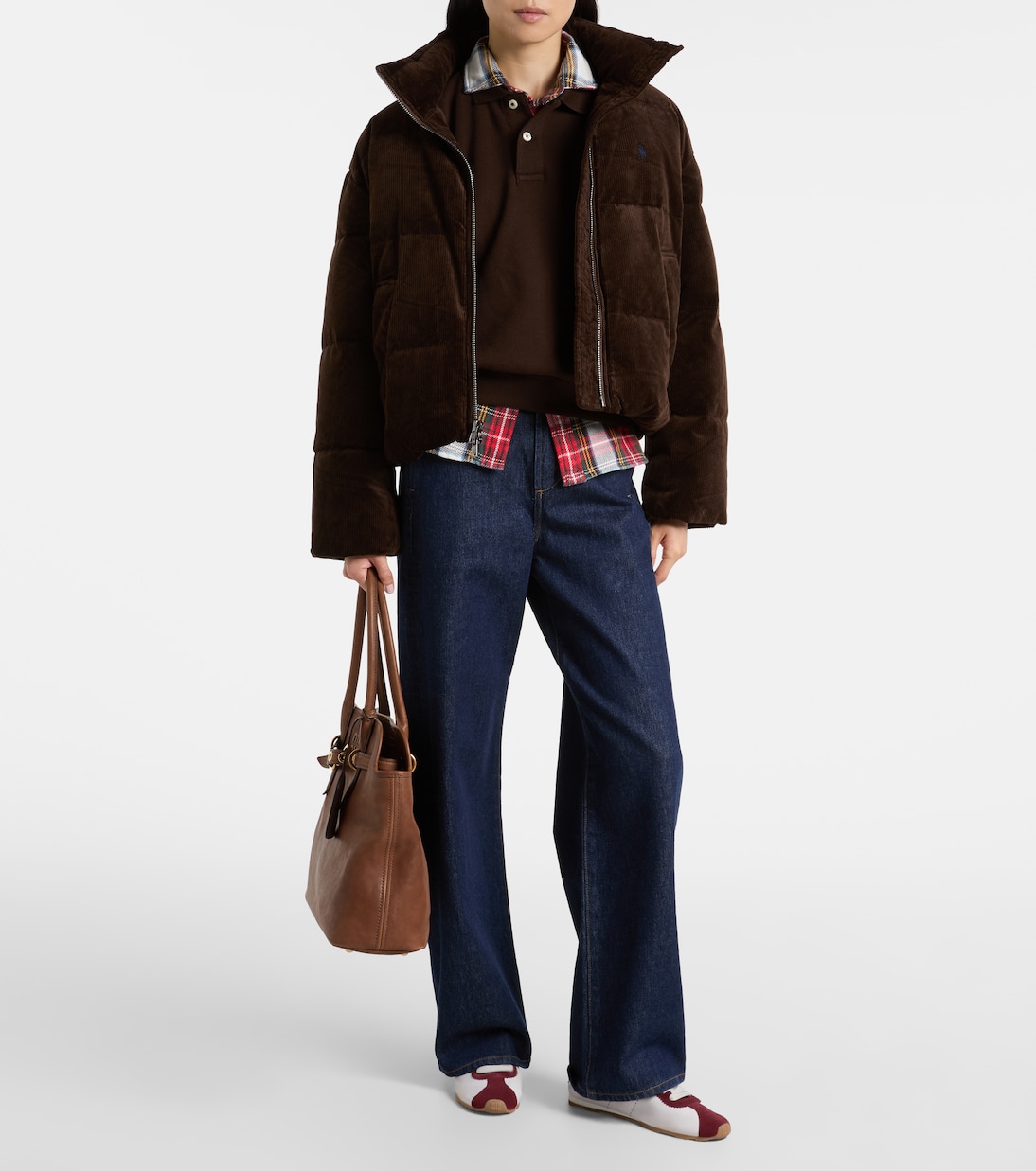 Daunenjacke aus Baumwoll-Cord | Polo Ralph Lauren