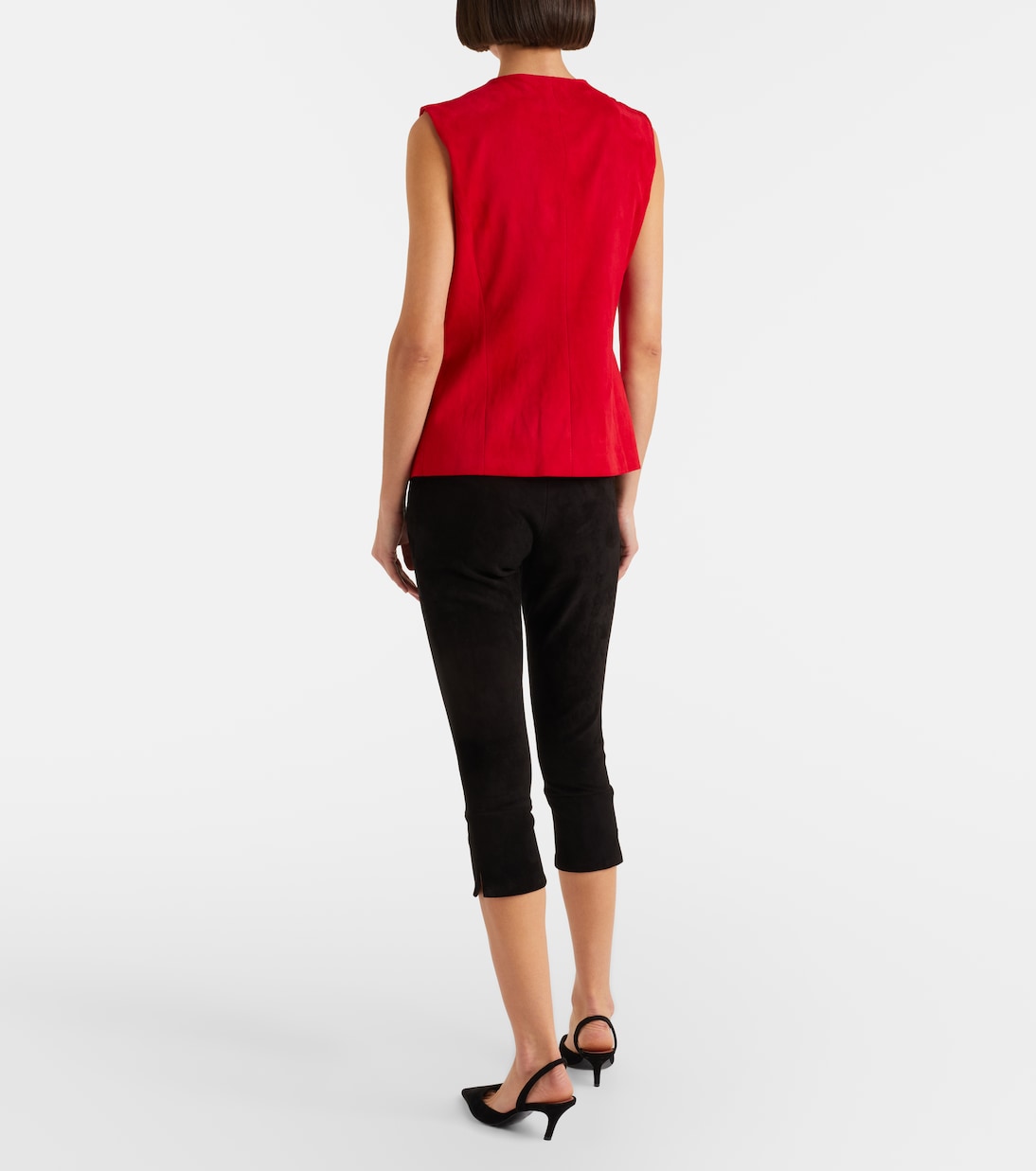 Willy suede capri pants | Stouls