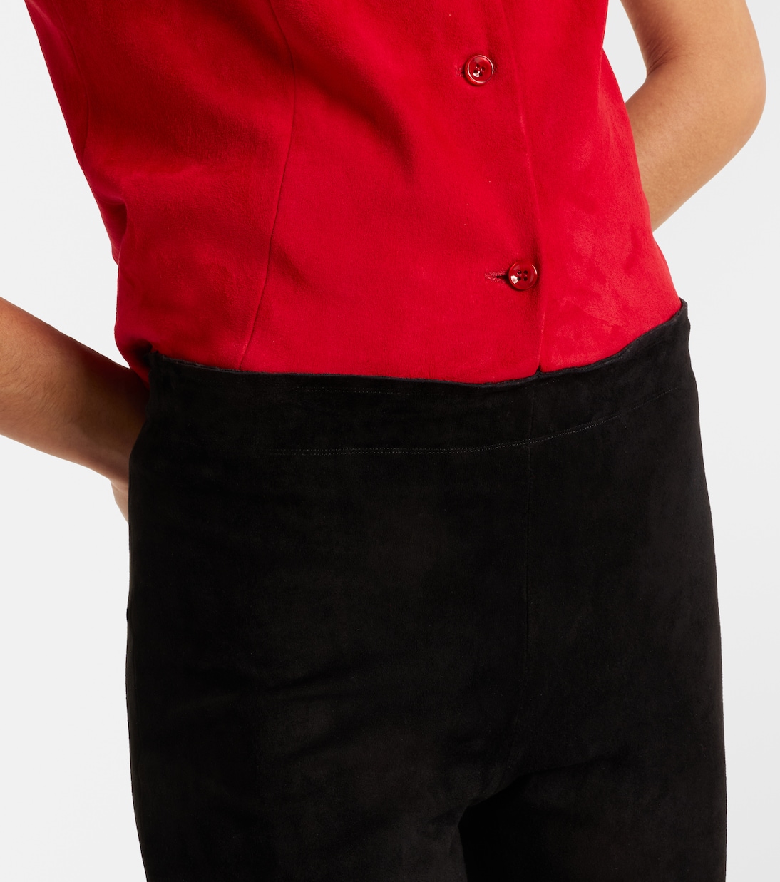 Willy suede capri pants | Stouls